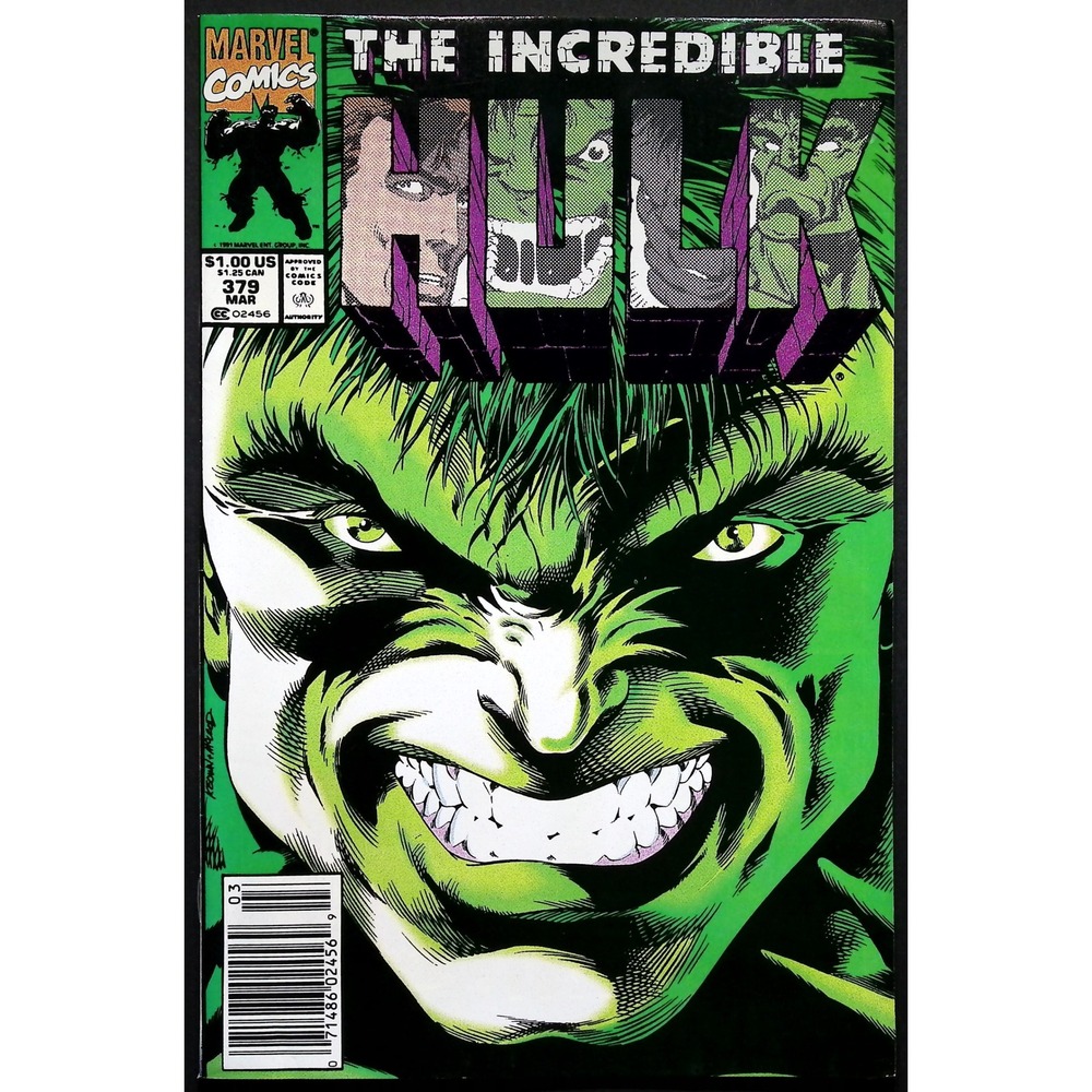 Marvel Comic Book Incredible Hulk #379 Newsstand 1st Ajax Achilles Atalanta